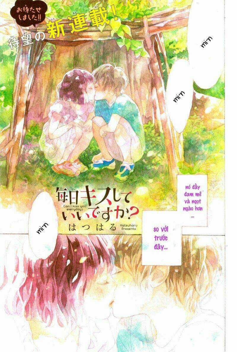 Mainichi Kiss shite ii desu ka? Chapter 1 trang 2