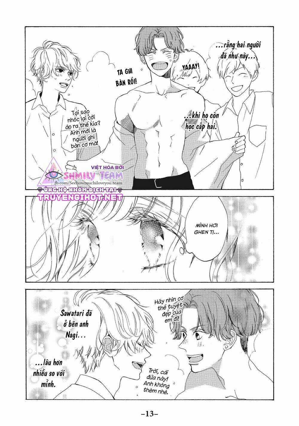 Mainichi Kiss shite ii desu ka? Chapter 13 trang 10