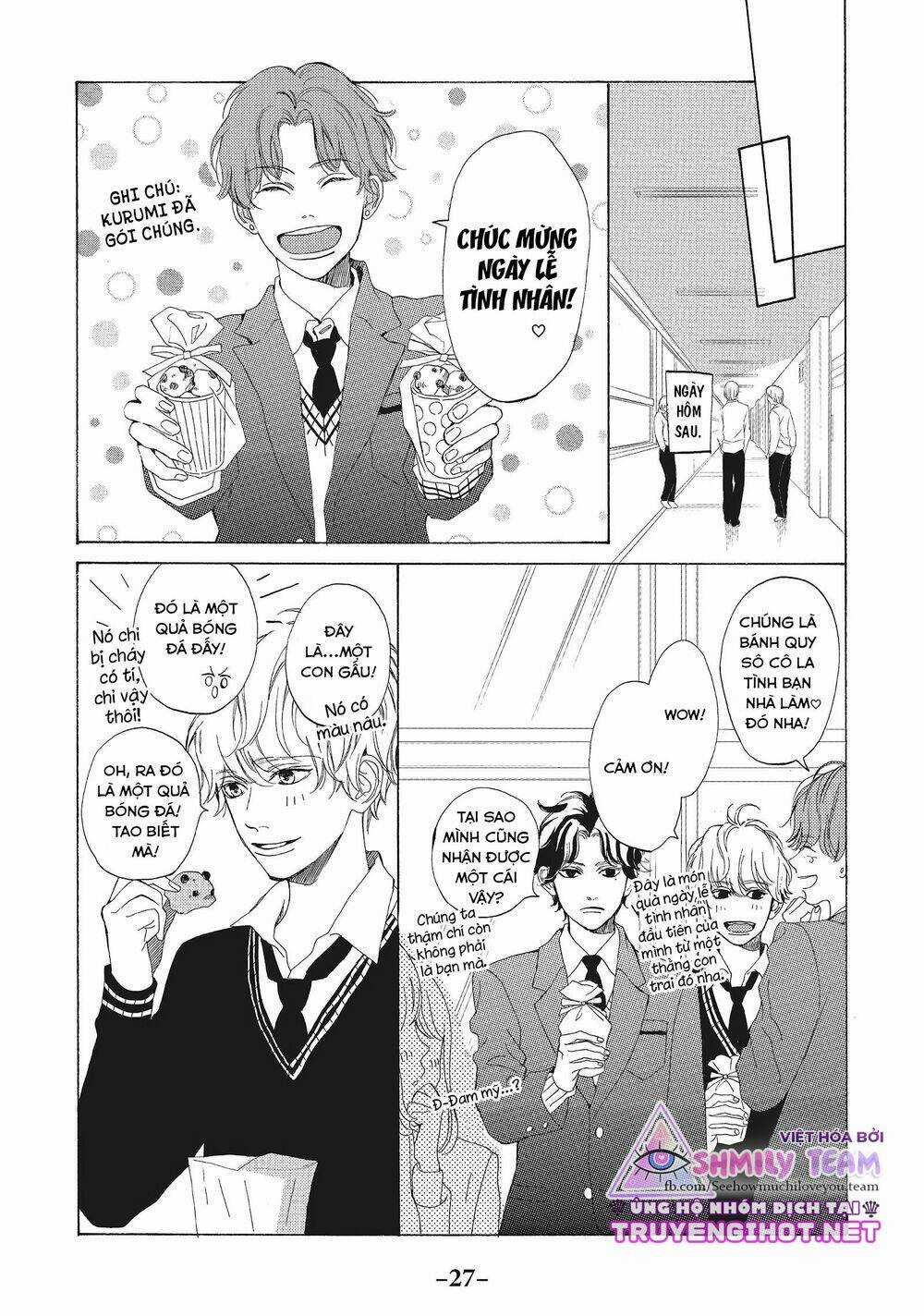 Mainichi Kiss shite ii desu ka? Chapter 13 trang 24