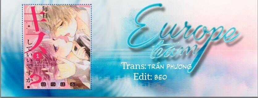 Mainichi Kiss shite ii desu ka? Chapter 2 trang 0