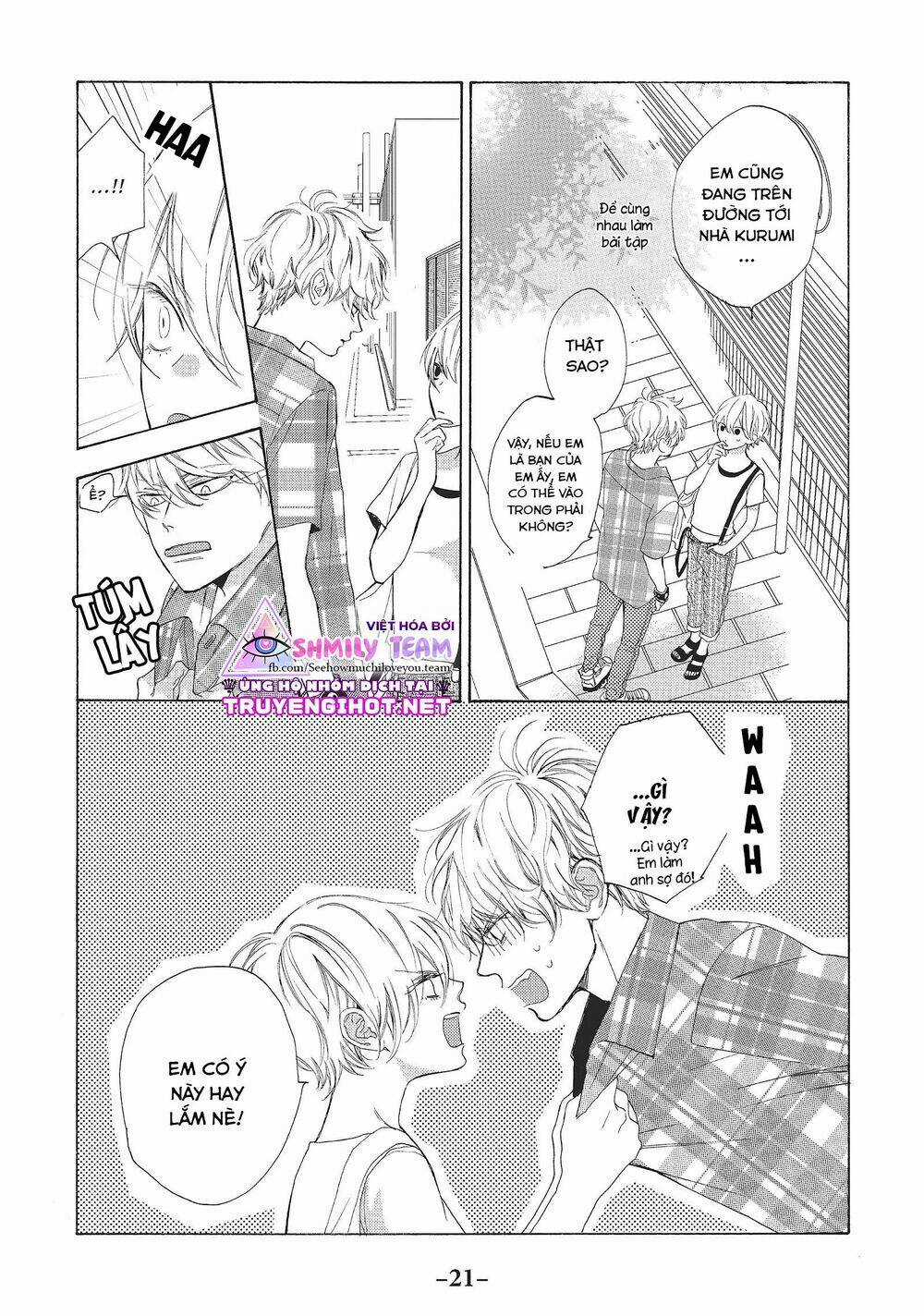 Mainichi Kiss shite ii desu ka? Chapter 5 trang 19