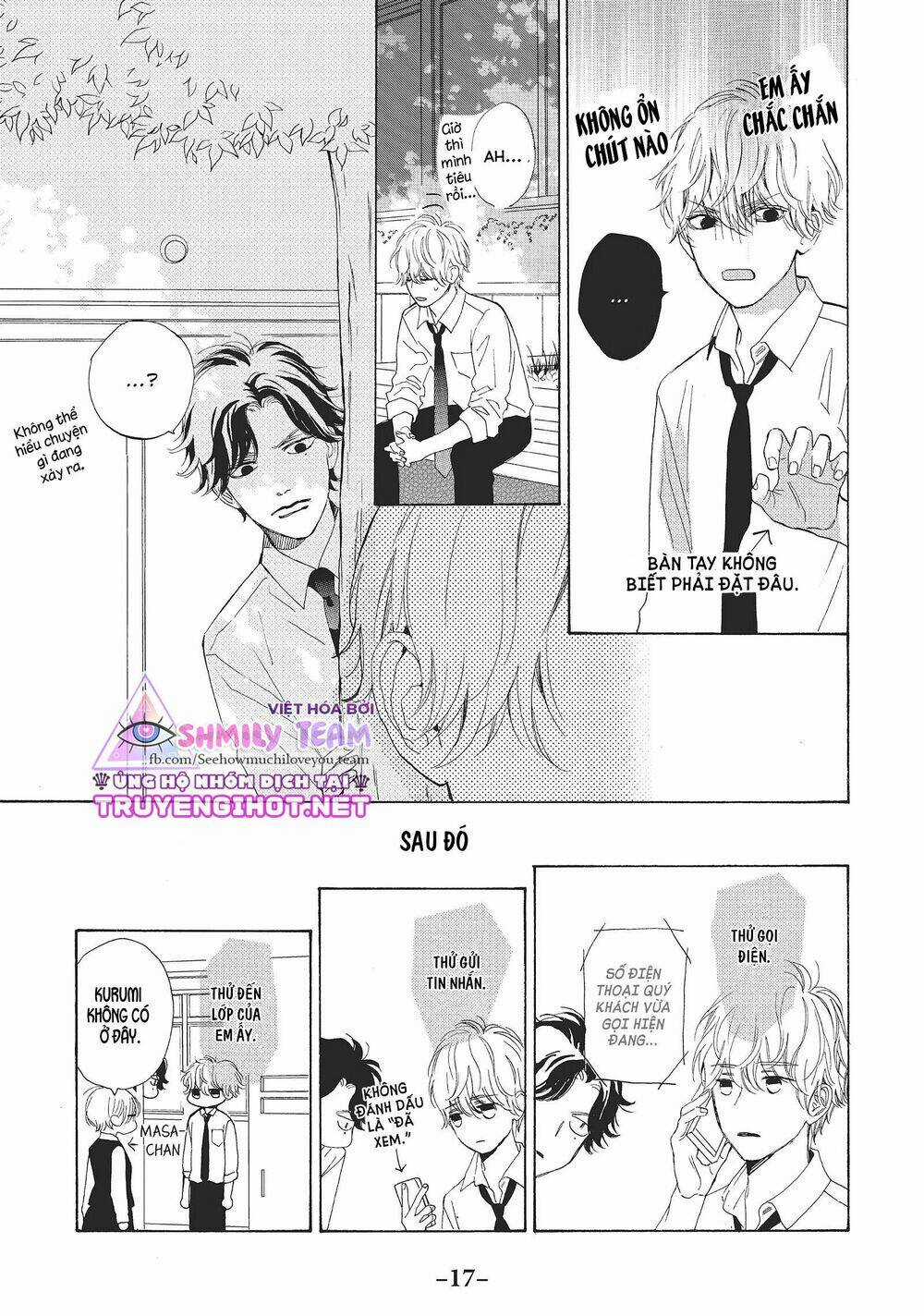Mainichi Kiss shite ii desu ka? Chapter 9 trang 16