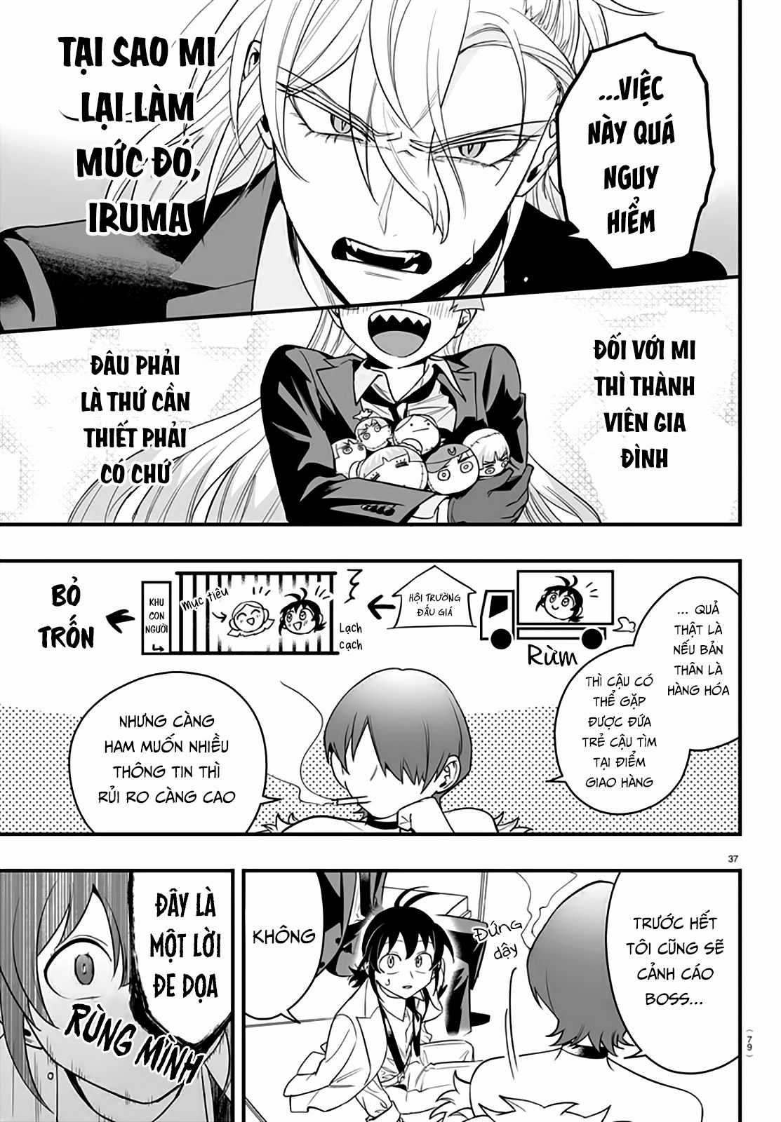 Mairimashita! Iruma-Kun: If Episode Of Mafia Chapter 12 trang 36