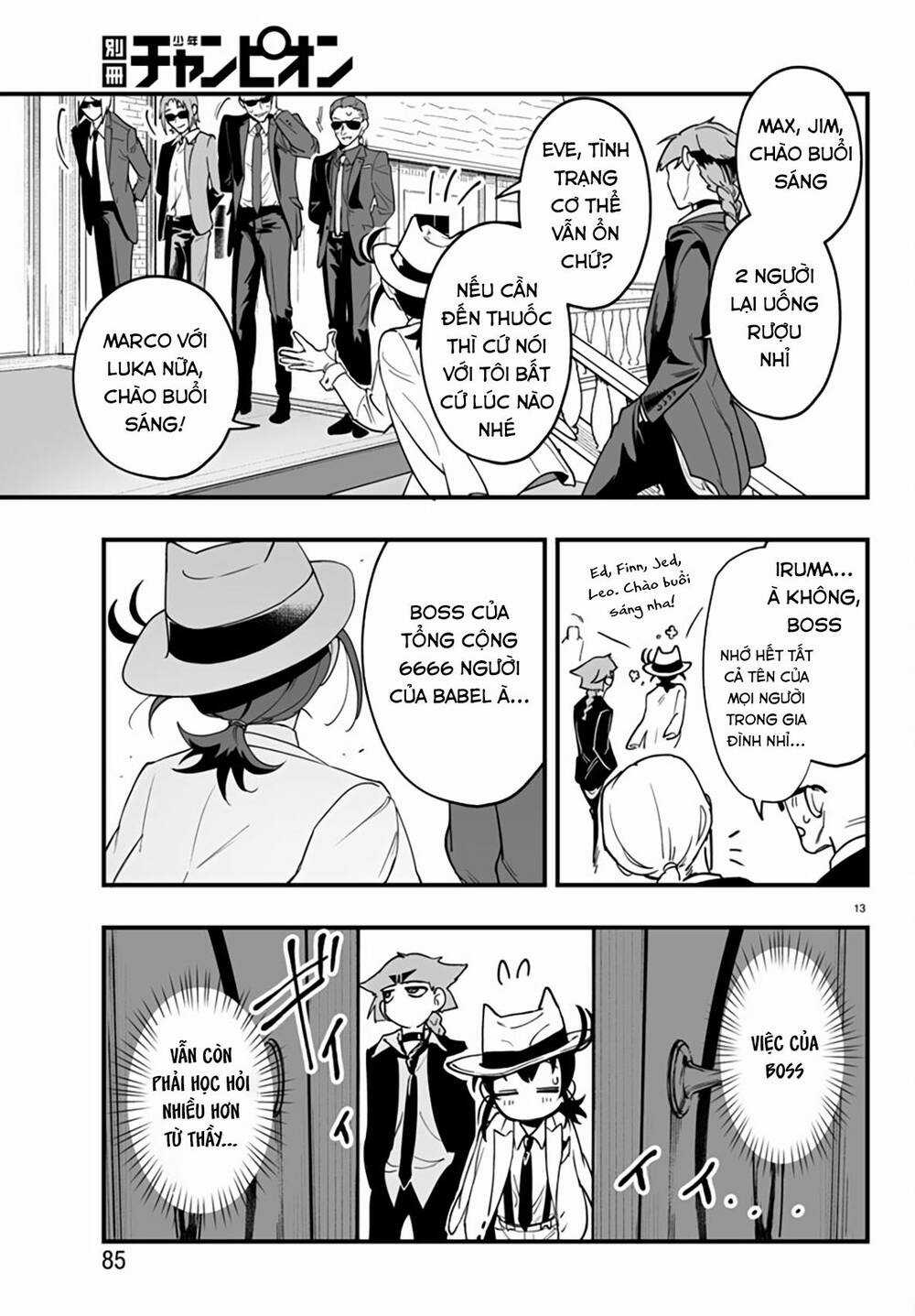 Mairimashita! Iruma-Kun: If Episode Of Mafia Chapter 2 trang 13