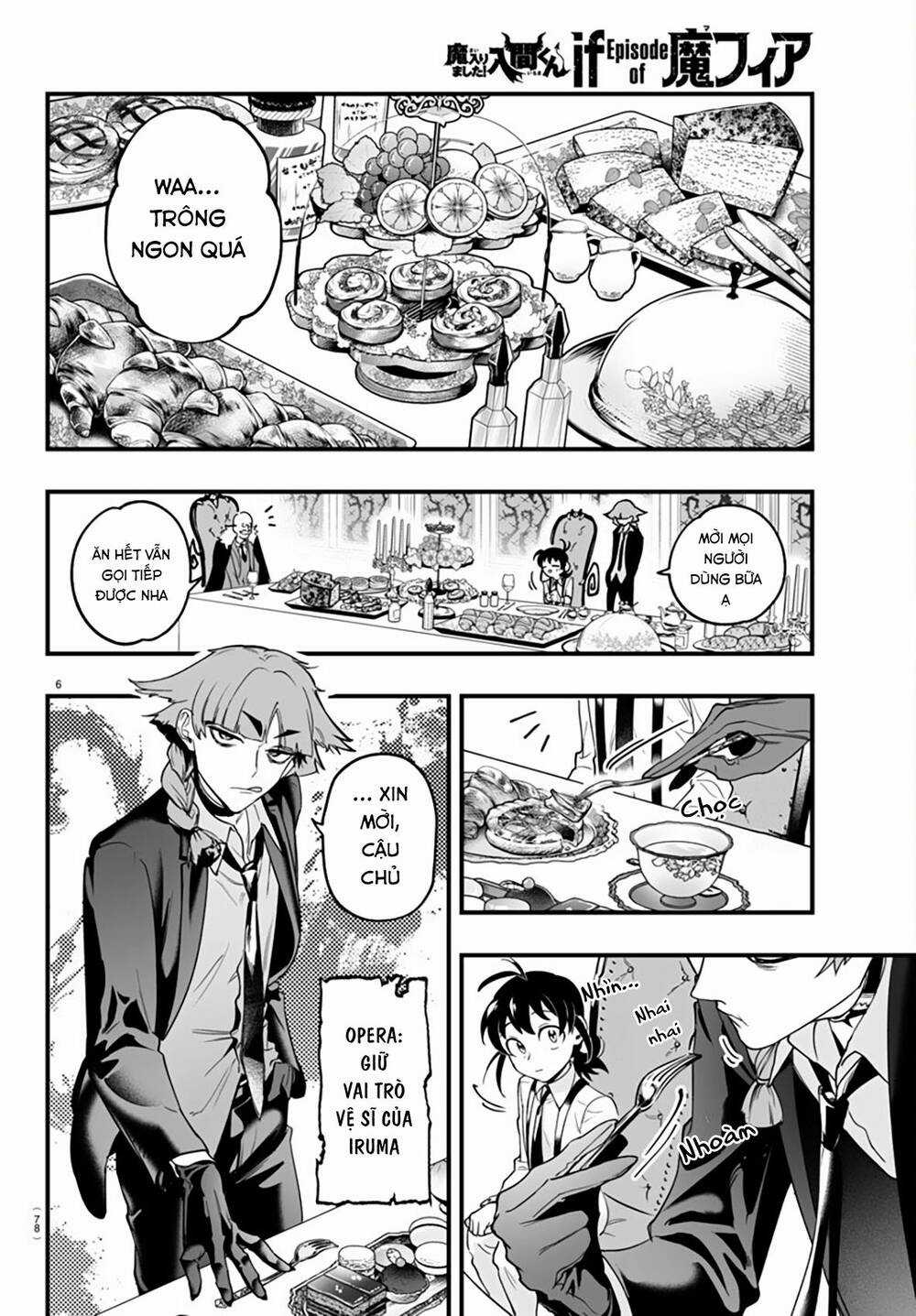 Mairimashita! Iruma-Kun: If Episode Of Mafia Chapter 2 trang 6