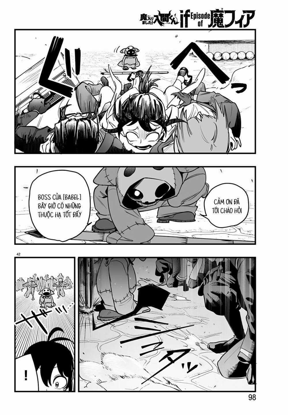 Mairimashita! Iruma-Kun: If Episode Of Mafia Chapter 3 trang 39