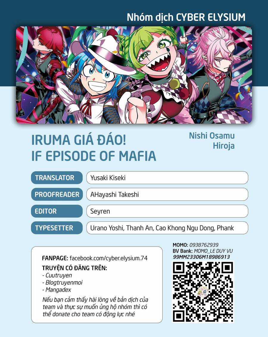 Mairimashita! Iruma-Kun: If Episode Of Mafia Chapter 8 trang 0
