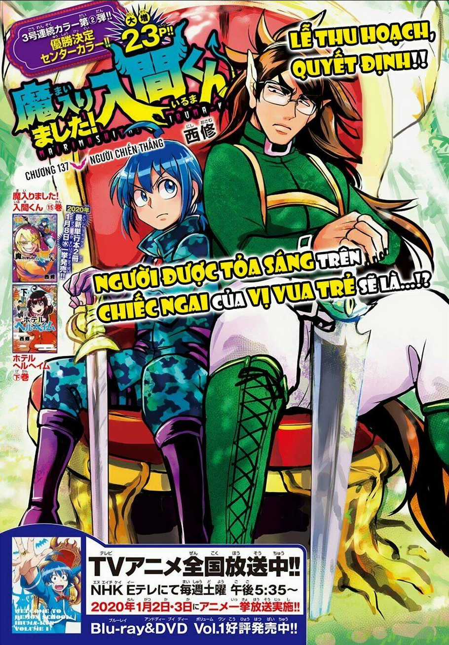 Mairimashita! Iruma-Kun Chapter 137 trang 2