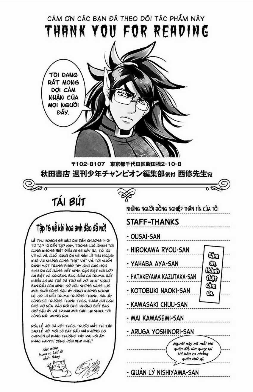 Mairimashita! Iruma-Kun Chapter 142.5 trang 4