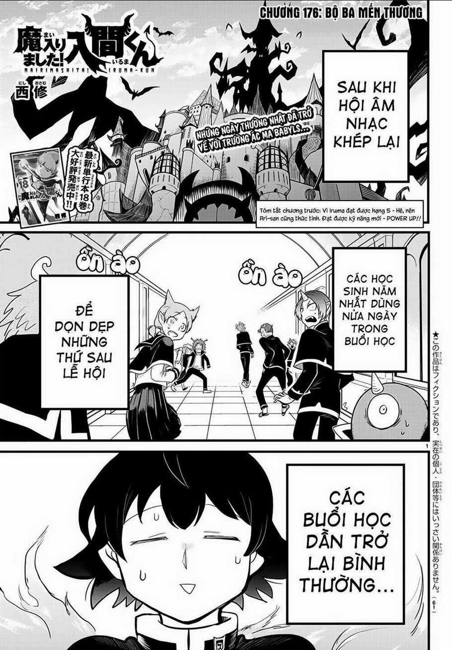 Mairimashita! Iruma-Kun Chapter 176 trang 2