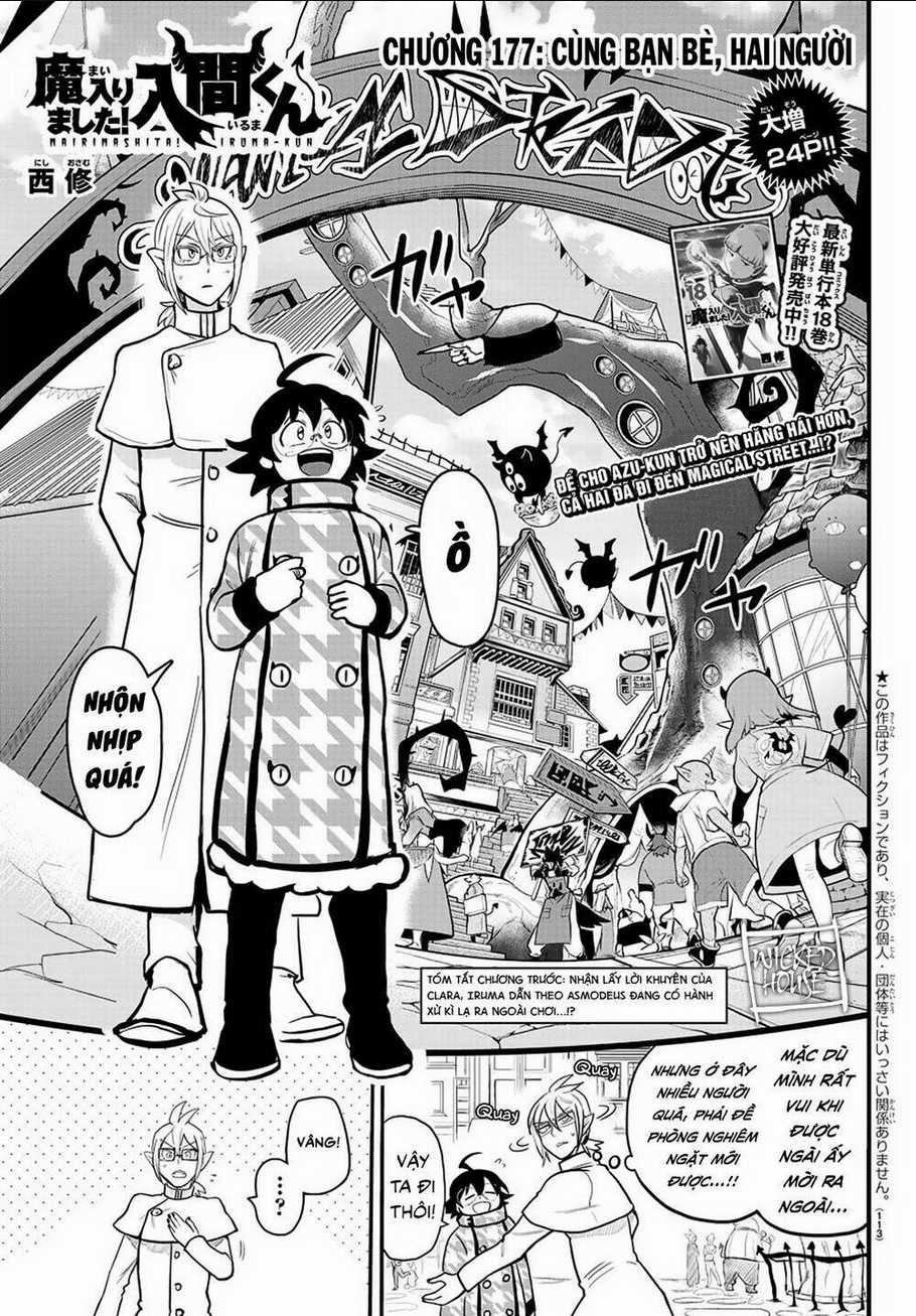 Mairimashita! Iruma-Kun Chapter 177 trang 2