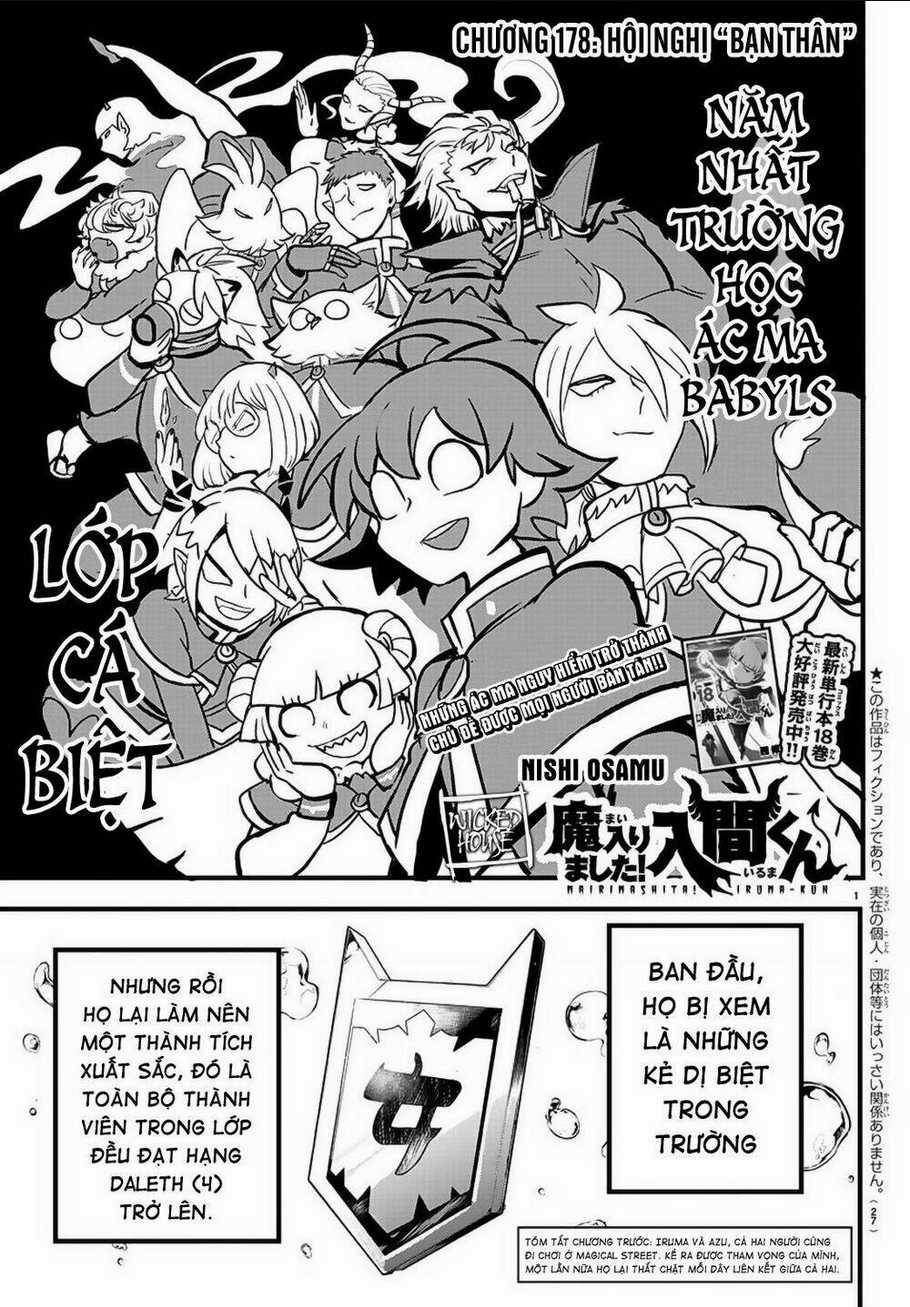 Mairimashita! Iruma-Kun Chapter 178 trang 2