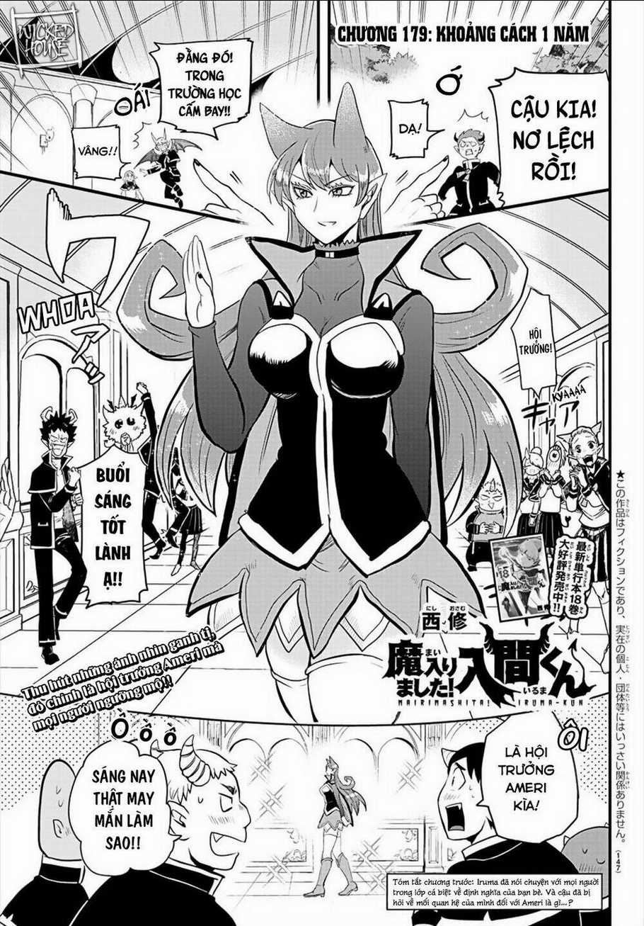 Mairimashita! Iruma-Kun Chapter 179 trang 2