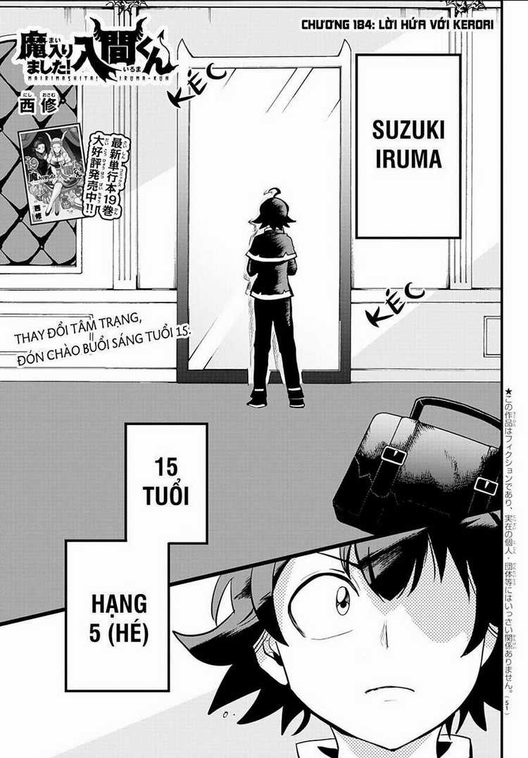 Mairimashita! Iruma-Kun Chapter 184 trang 4