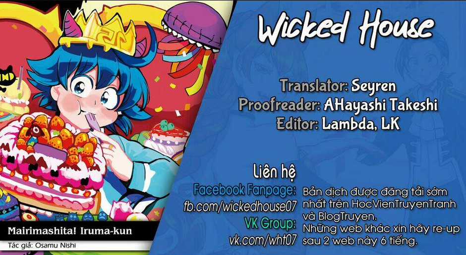 Mairimashita! Iruma-Kun Chapter 185 trang 1