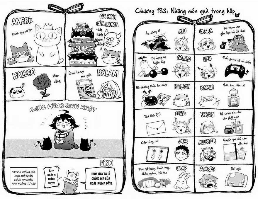 Mairimashita! Iruma-Kun Chapter 186.5 trang 3