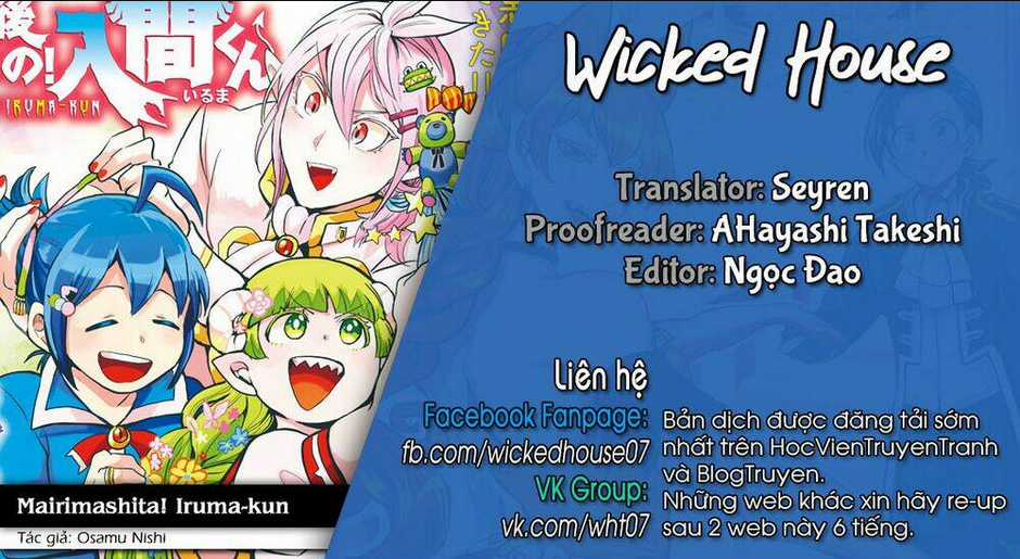 Mairimashita! Iruma-Kun Chapter 189 trang 1
