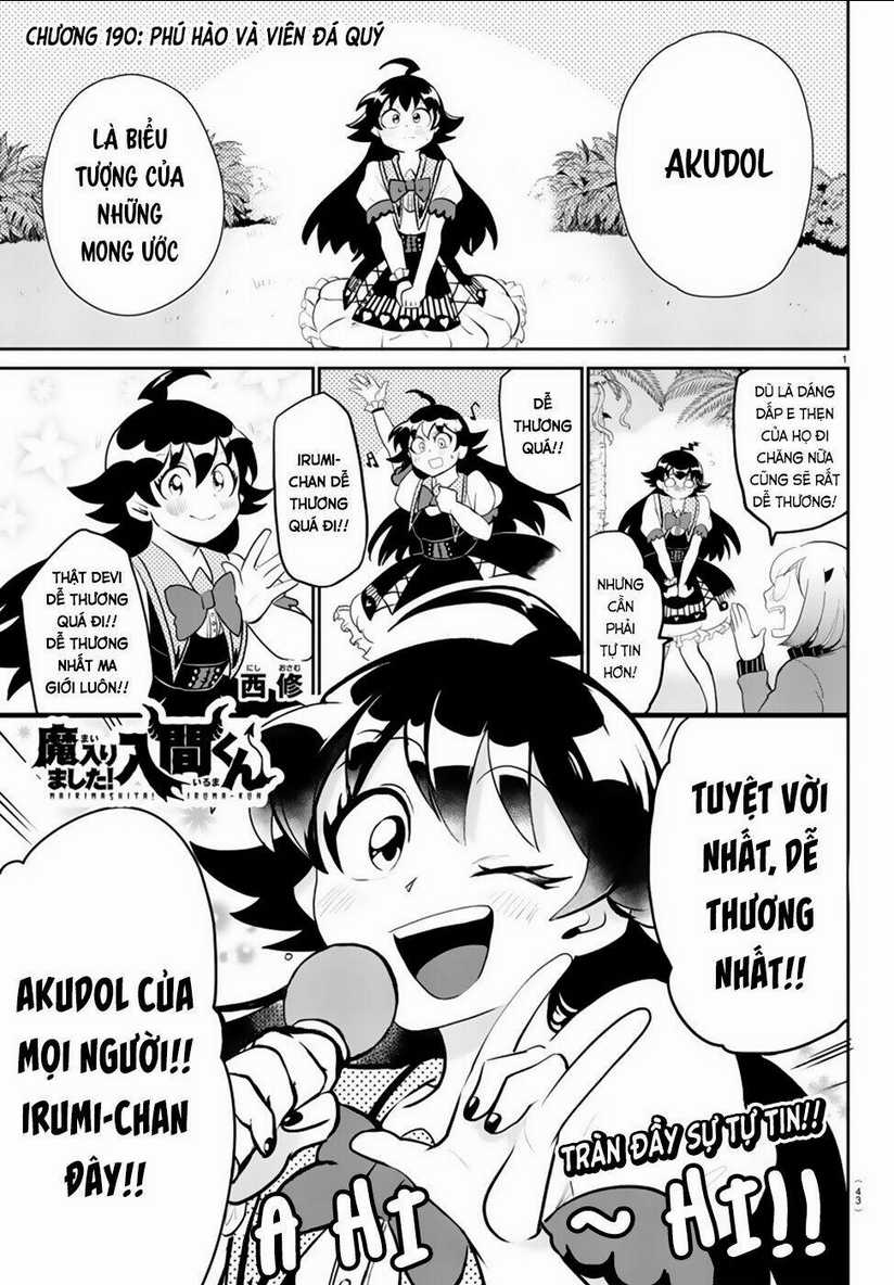 Mairimashita! Iruma-Kun Chapter 190 trang 4