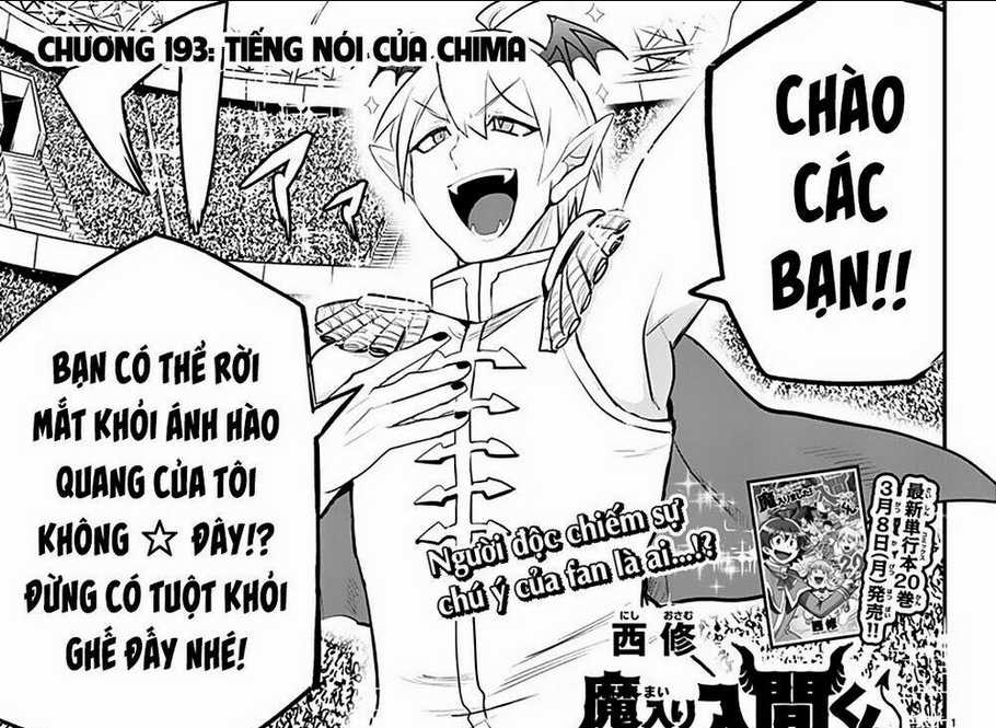 Mairimashita! Iruma-Kun Chapter 193 trang 2