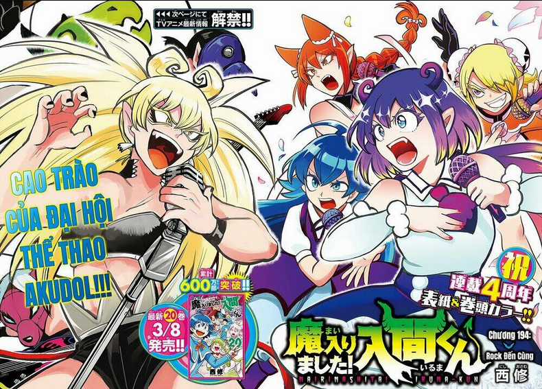 Mairimashita! Iruma-Kun Chapter 194 trang 6