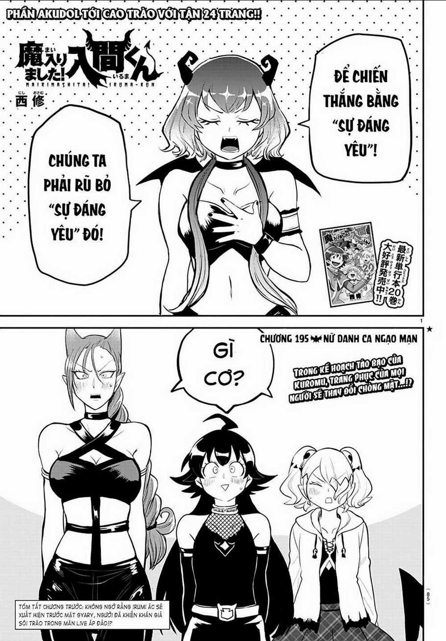 Mairimashita! Iruma-Kun Chapter 195 trang 2