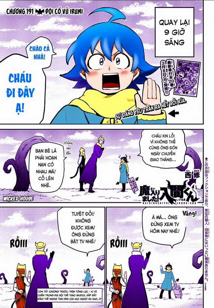 Mairimashita! Iruma-Kun Chapter 197.3 trang 19