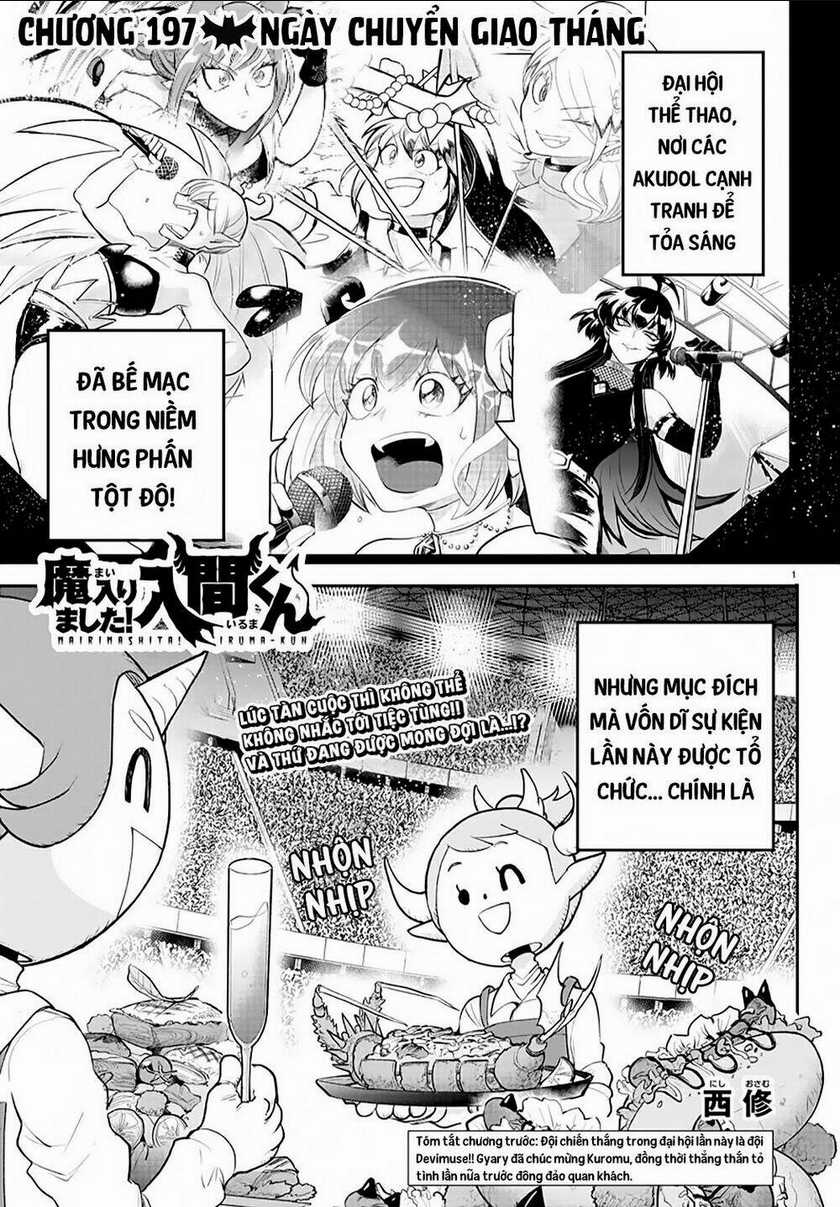 Mairimashita! Iruma-Kun Chapter 197 trang 2