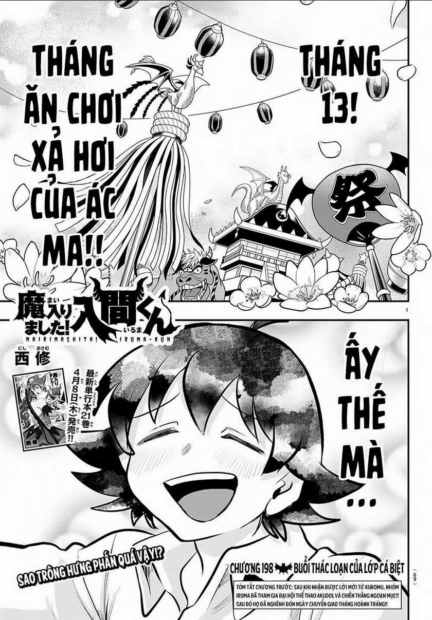 Mairimashita! Iruma-Kun Chapter 198 trang 2