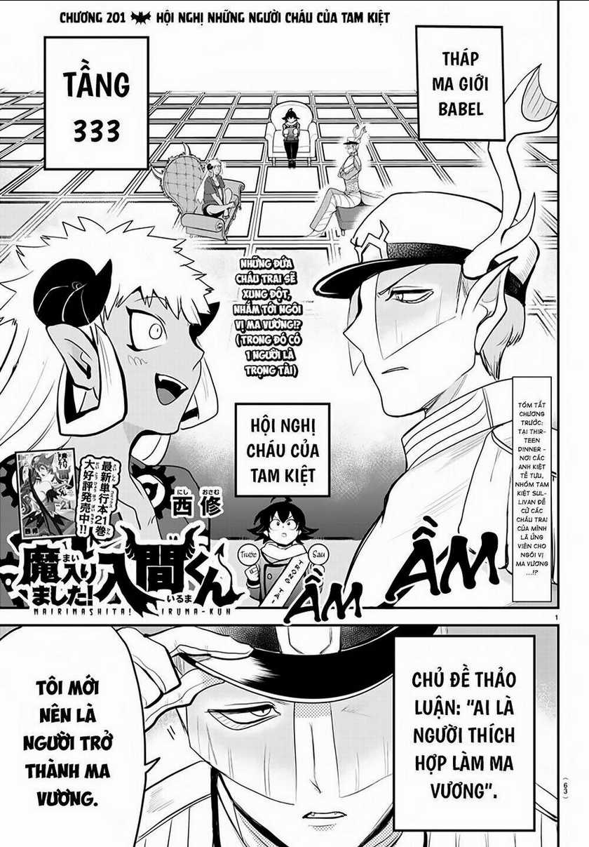 Mairimashita! Iruma-Kun Chapter 201 trang 2