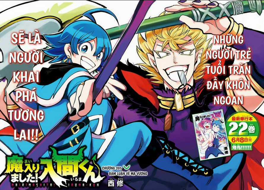 Mairimashita! Iruma-Kun Chapter 205 trang 2