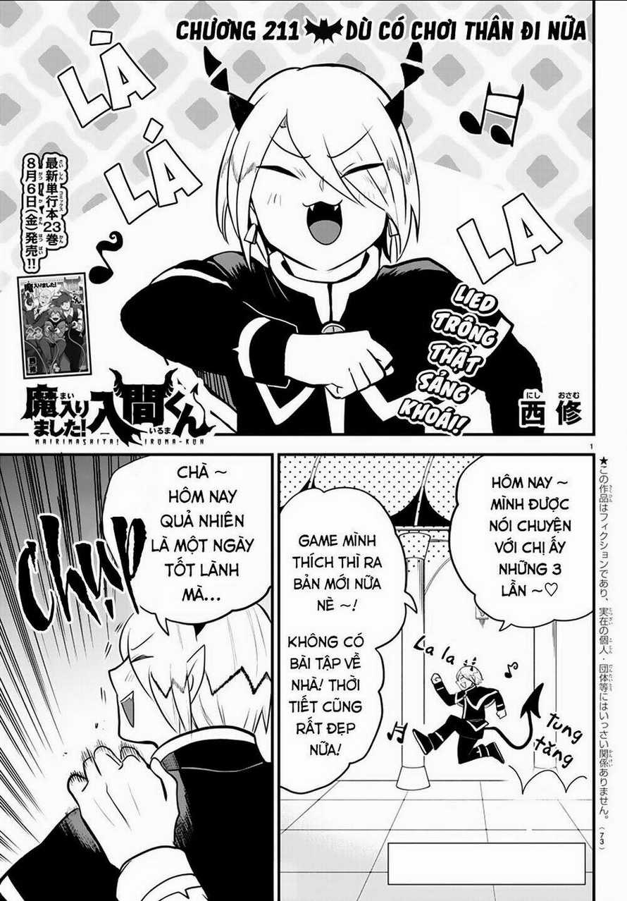 Mairimashita! Iruma-Kun Chapter 211 trang 2