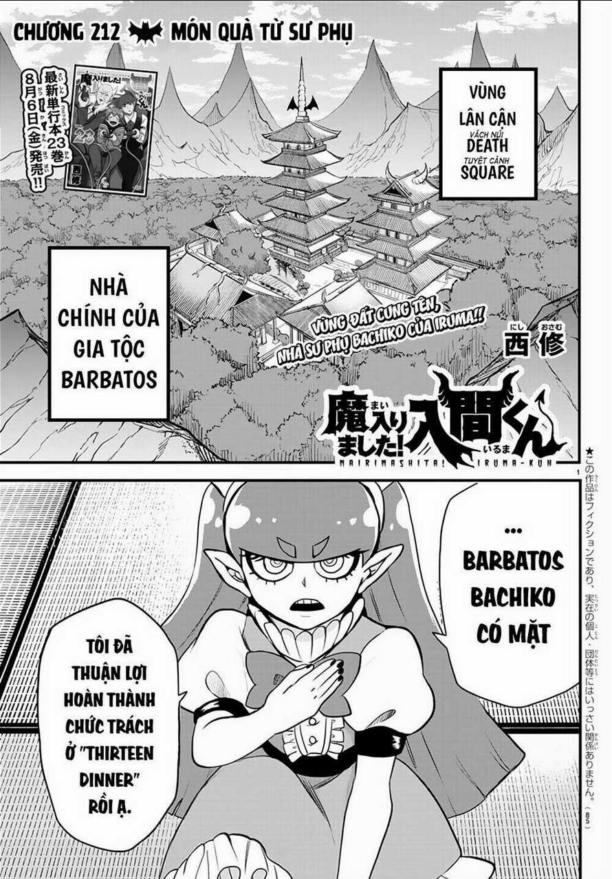 Mairimashita! Iruma-Kun Chapter 212 trang 2