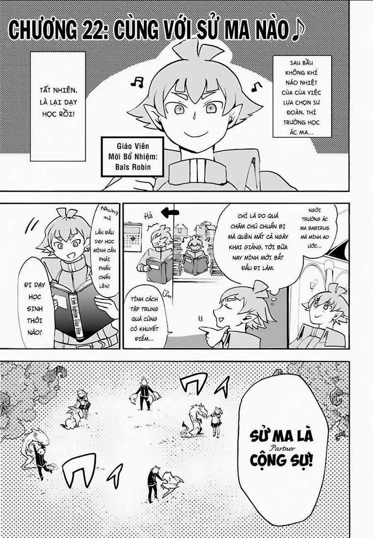 Mairimashita! Iruma-Kun Chapter 22 trang 3