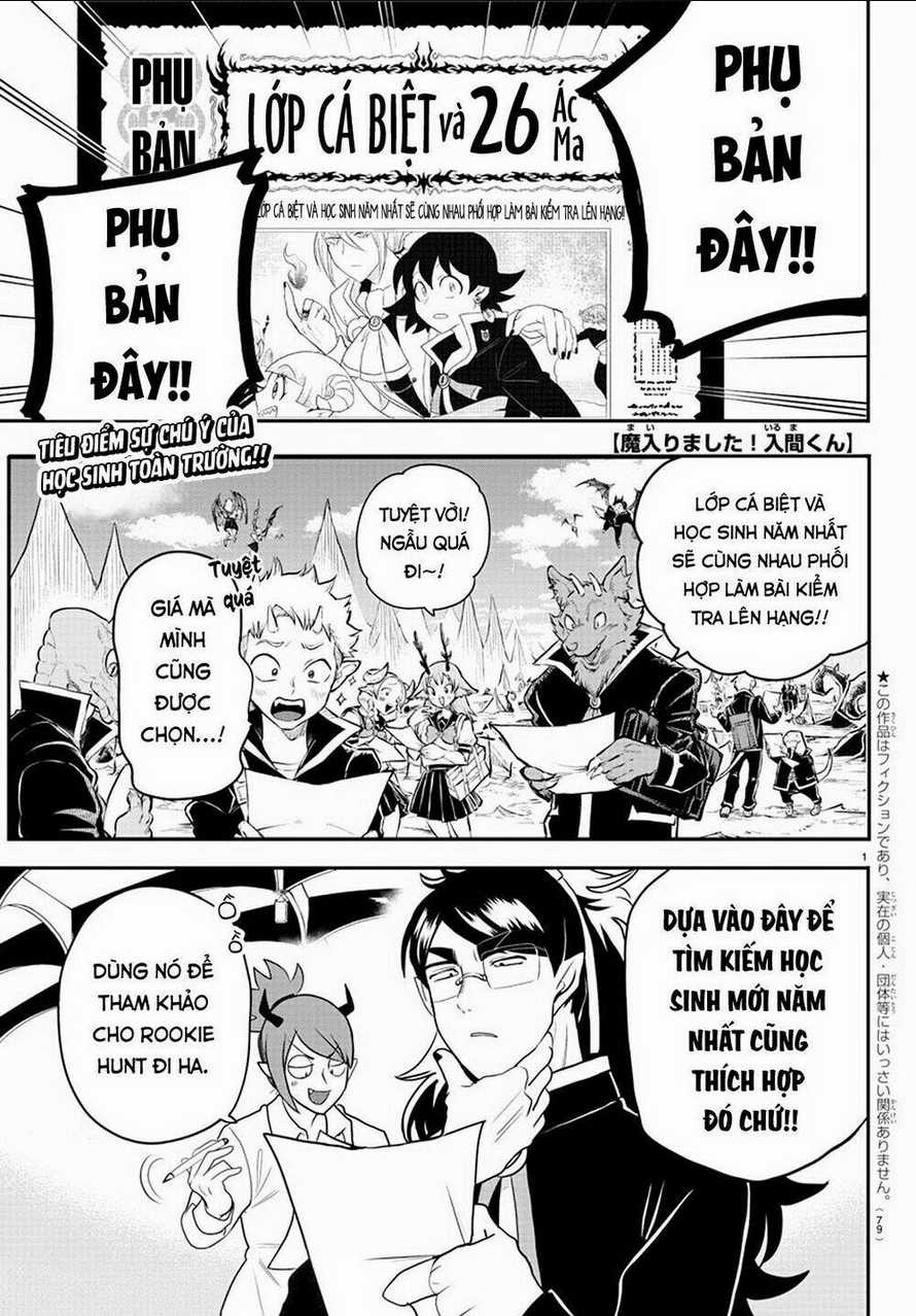 Mairimashita! Iruma-Kun Chapter 224 trang 1