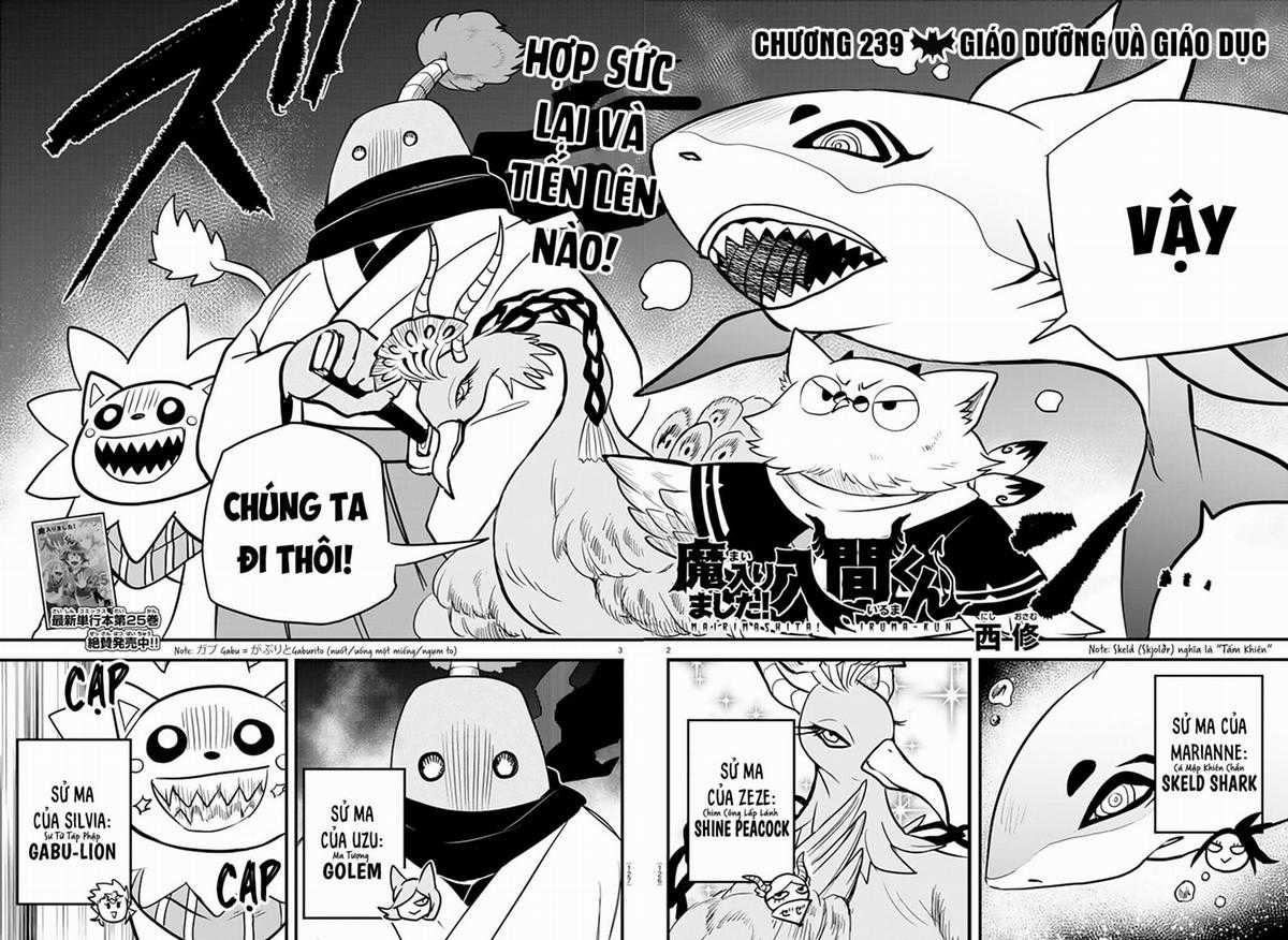 Mairimashita! Iruma-Kun Chapter 239: Giáo dưỡng và giáo dục trang 2