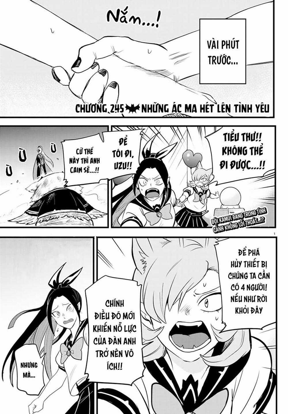 Mairimashita! Iruma-Kun Chapter 245: Những ác ma hét lên tình yêu trang 1