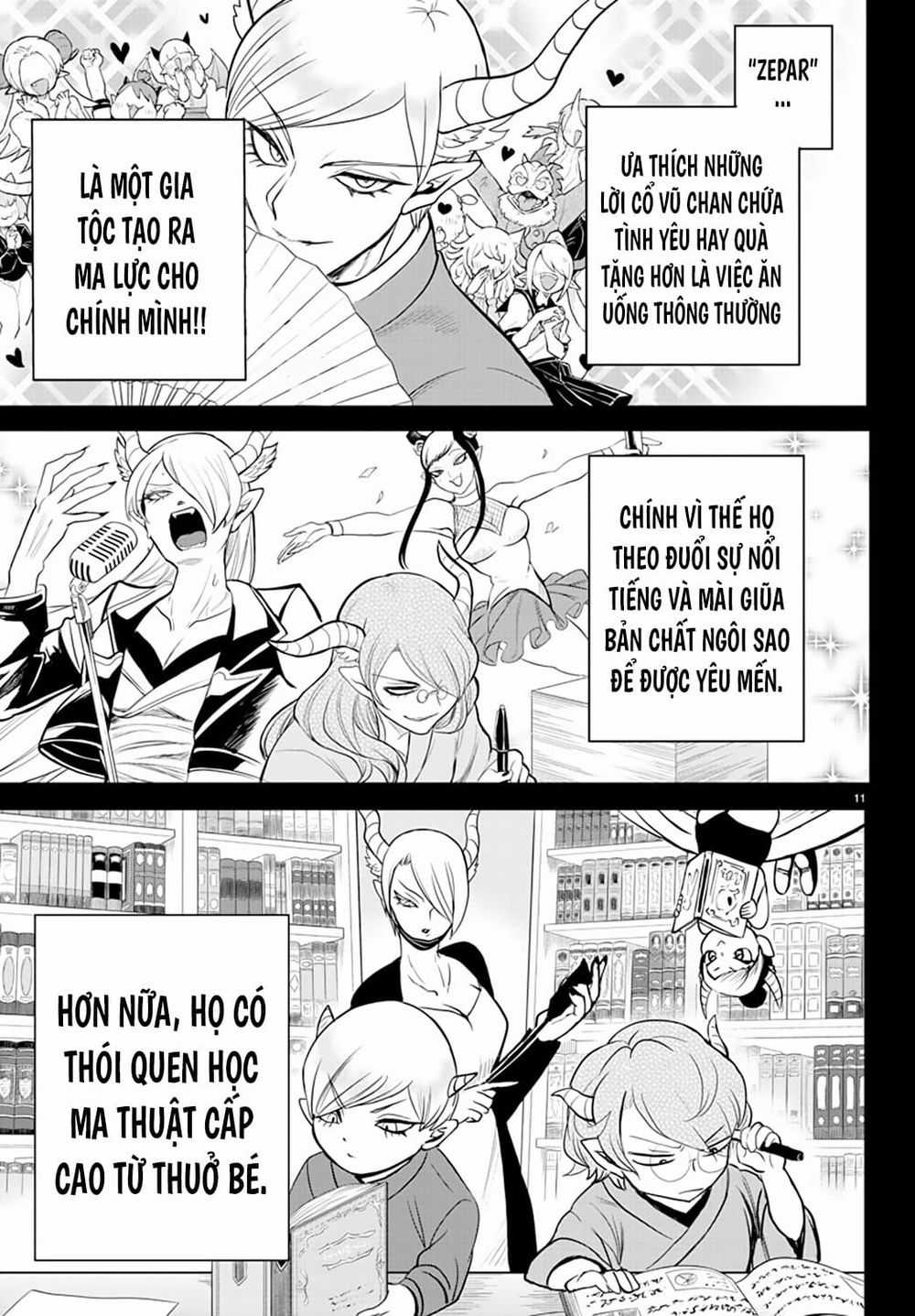 Mairimashita! Iruma-Kun Chapter 245: Những ác ma hét lên tình yêu trang 10