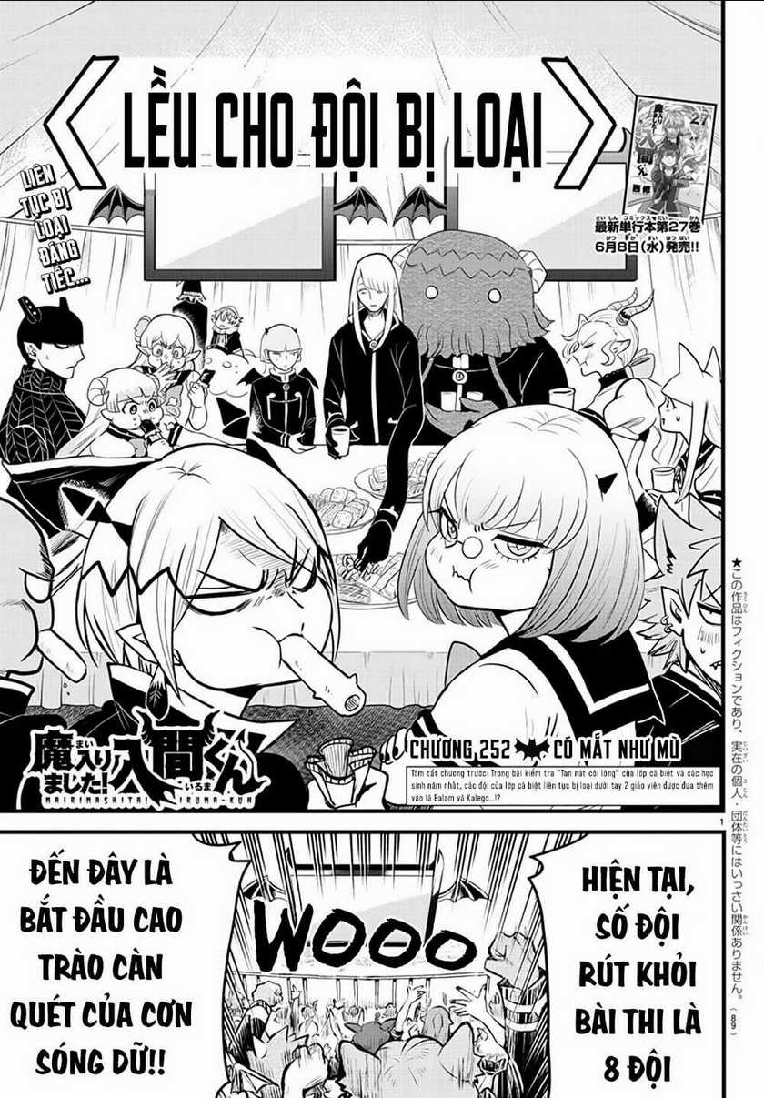 Mairimashita! Iruma-Kun Chapter 252 trang 1