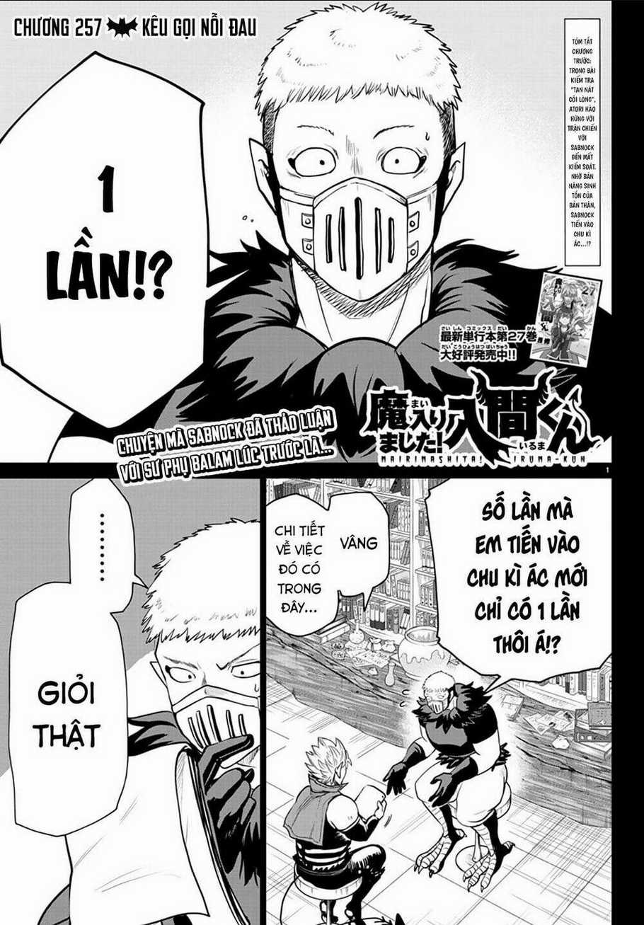 Mairimashita! Iruma-Kun Chapter 257 trang 2