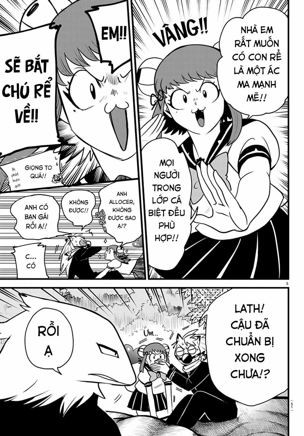 Mairimashita! Iruma-Kun Chapter 259: Triệu tập trang 5