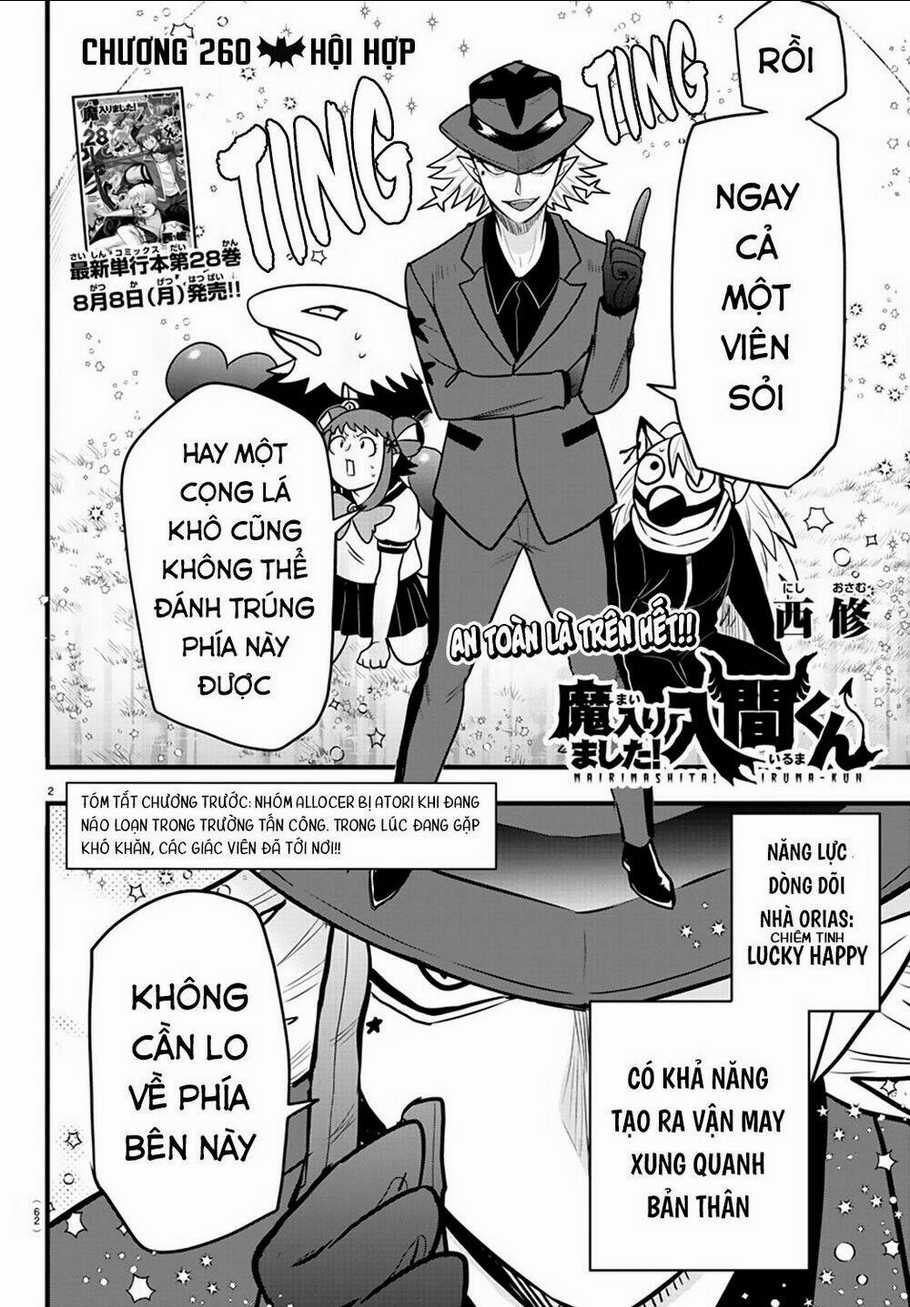 Mairimashita! Iruma-Kun Chapter 260 trang 2