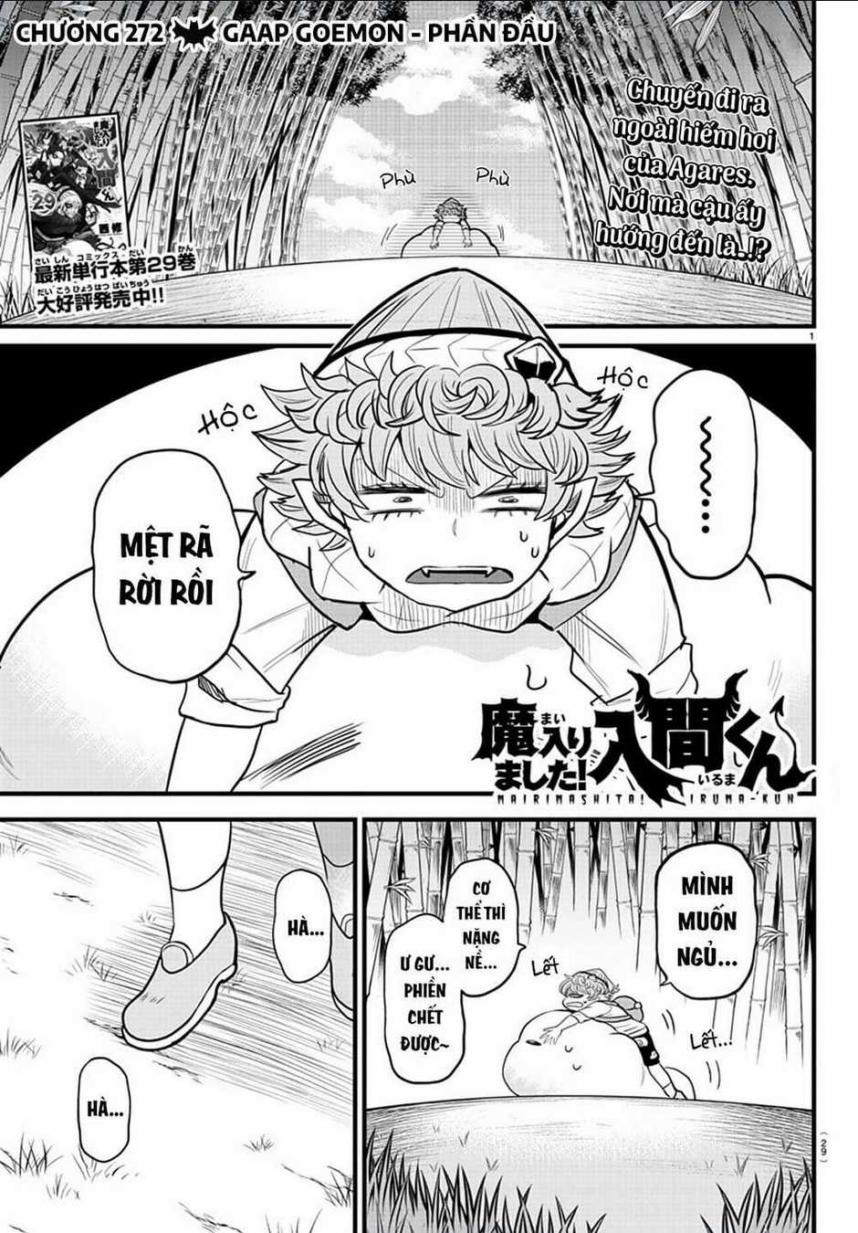 Mairimashita! Iruma-Kun Chapter 272 trang 1