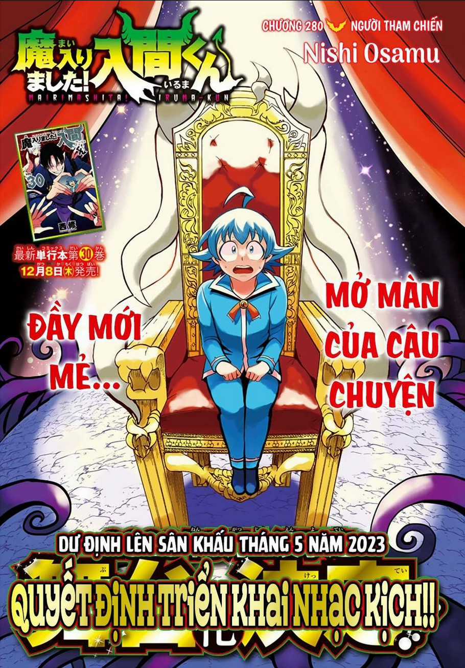 Mairimashita! Iruma-Kun Chapter 280 trang 2