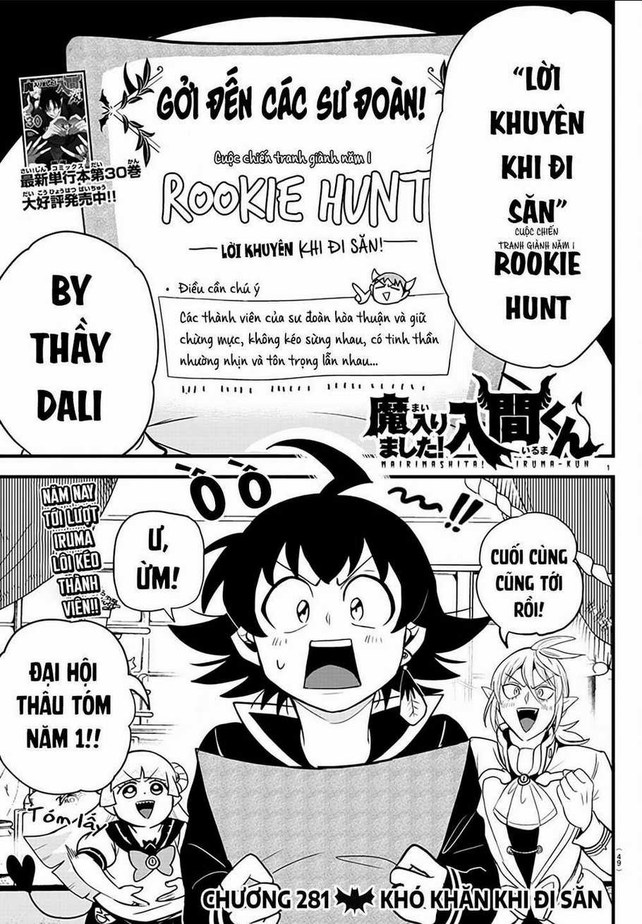 Mairimashita! Iruma-Kun Chapter 281 trang 2