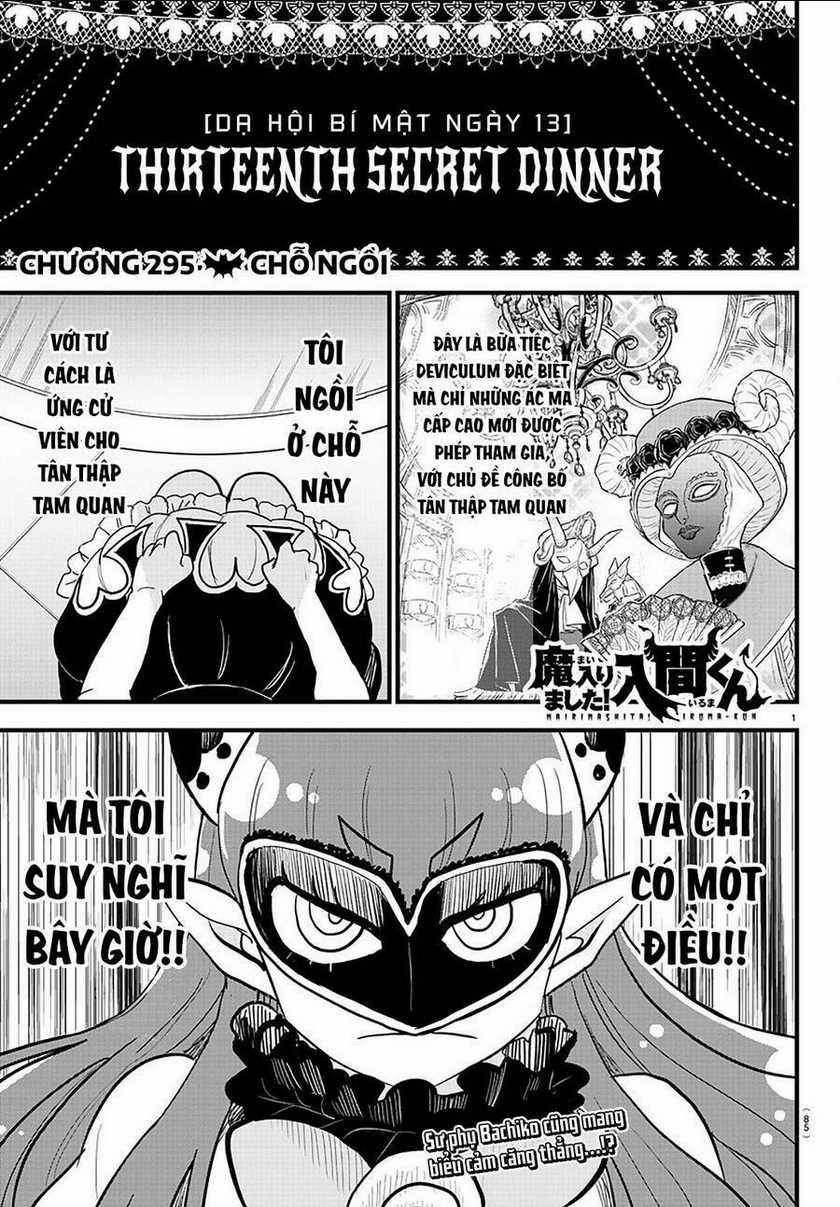 Mairimashita! Iruma-Kun Chapter 295 trang 1