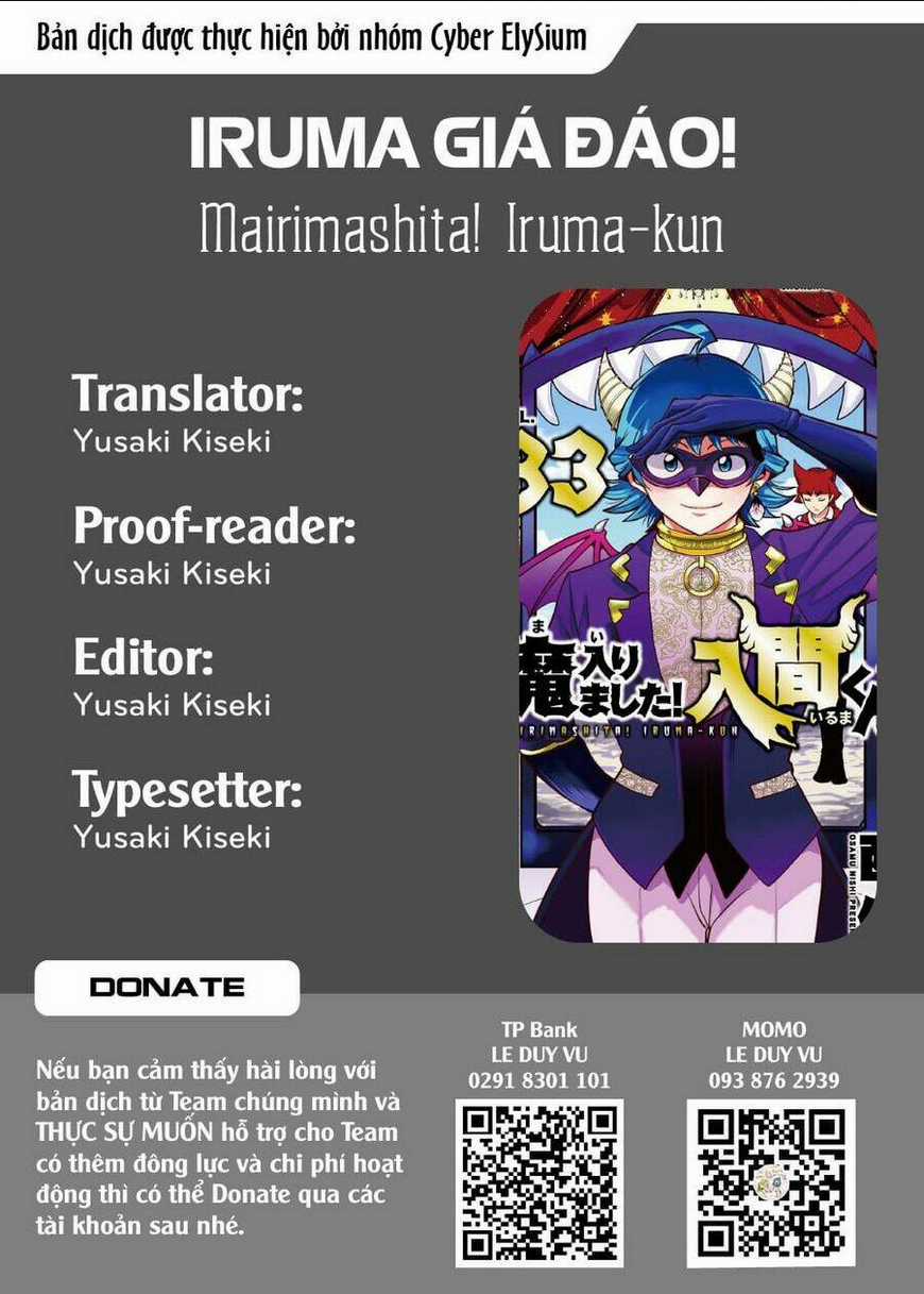 Mairimashita! Iruma-Kun Chapter 305 trang 0