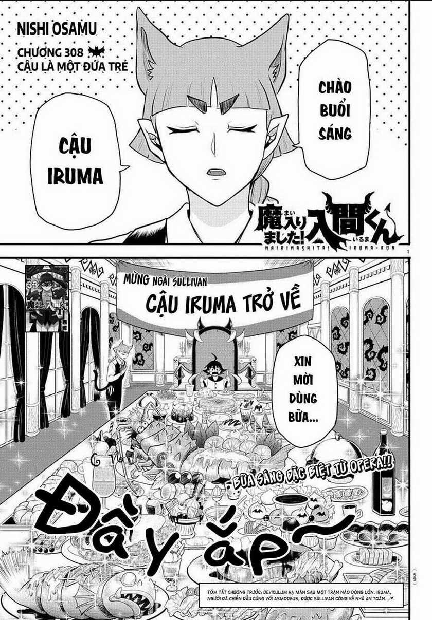 Mairimashita! Iruma-Kun Chapter 308 trang 1