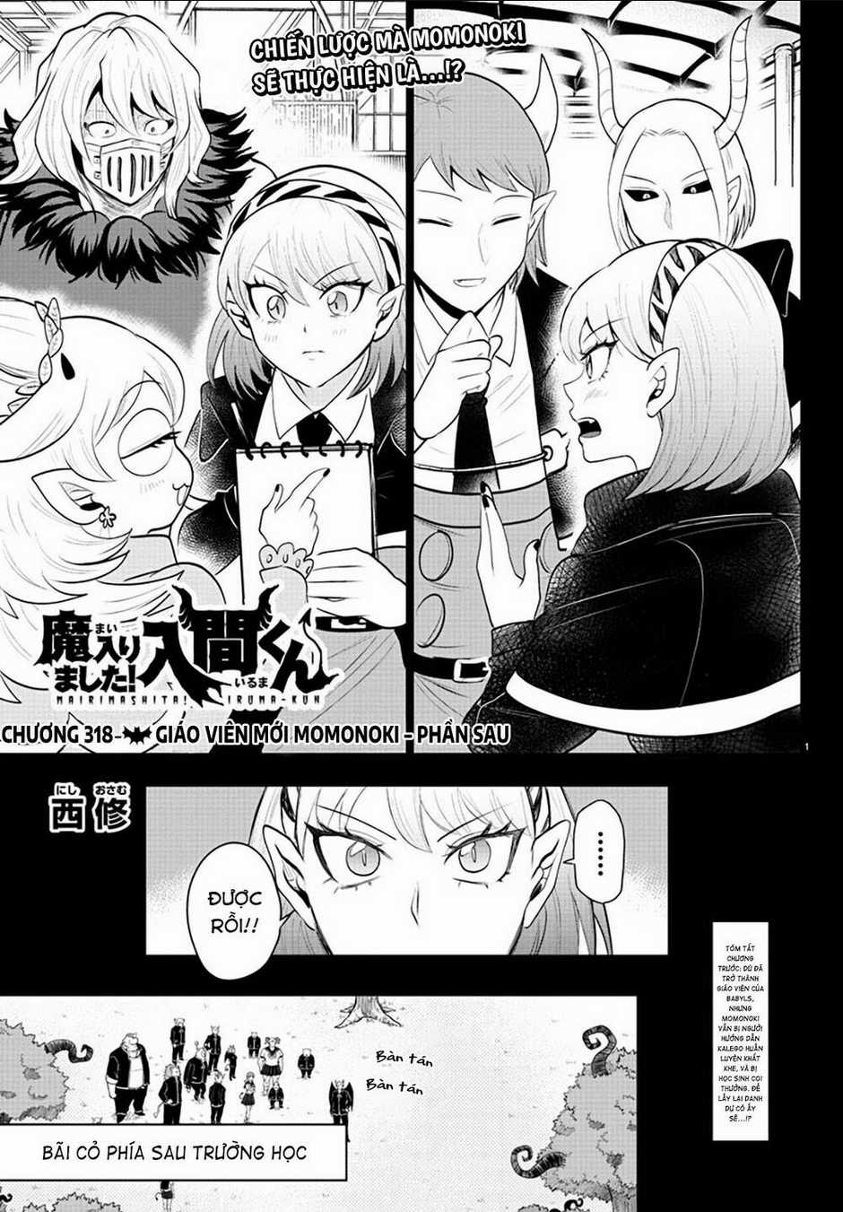 Mairimashita! Iruma-Kun Chapter 318 trang 1