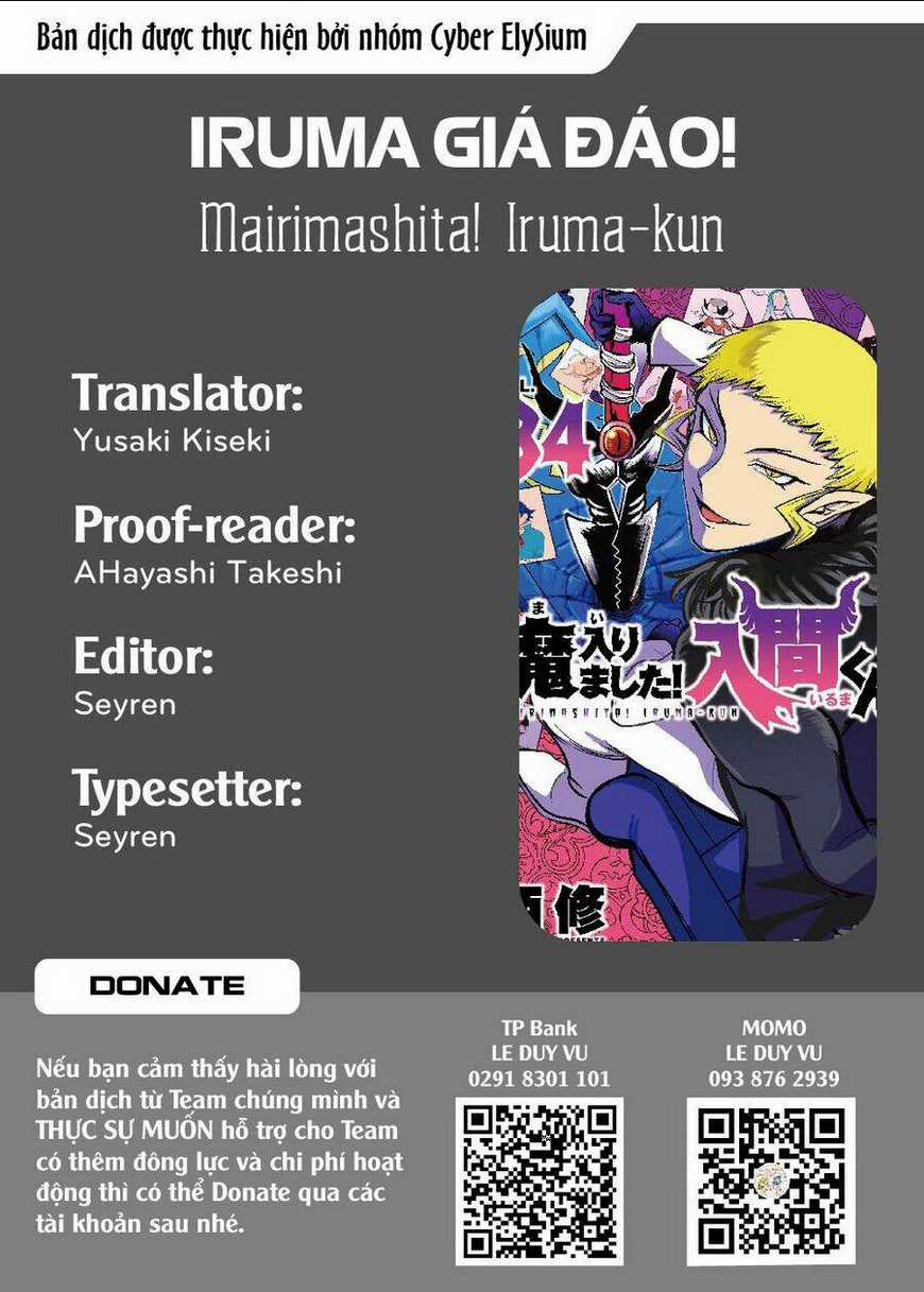 Mairimashita! Iruma-Kun Chapter 319 trang 0