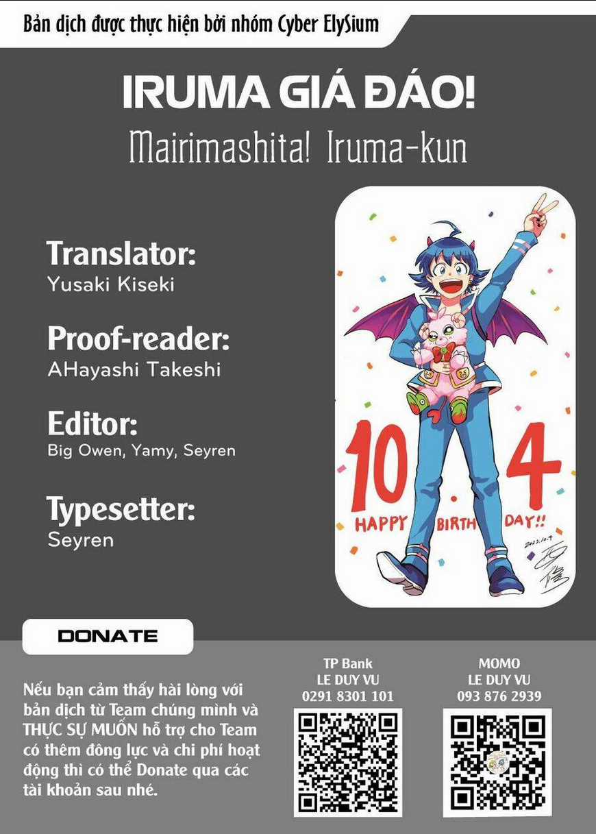 Mairimashita! Iruma-Kun Chapter 323 trang 0